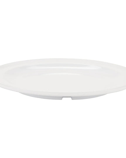 Đĩa Ăn Trưa Tròn Nhựa Melamine GET 20.3 cm, Màu Trắng (DP-508-W)