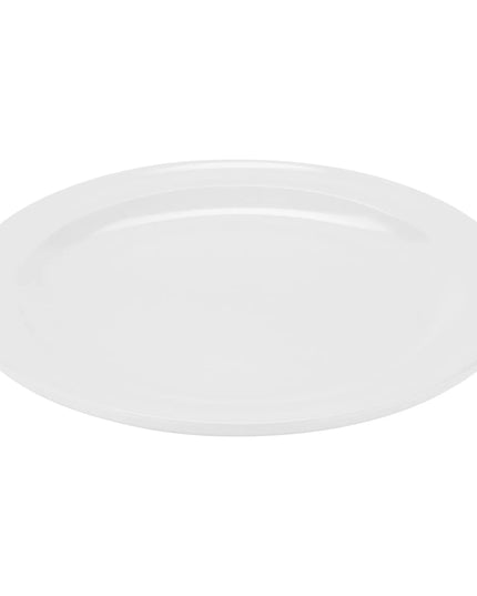 Đĩa Ăn Trưa Tròn Nhựa Melamine GET 20.3 cm, Màu Trắng (DP-508-W)