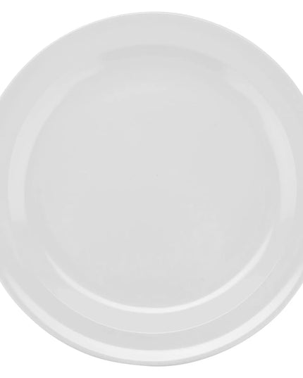 Đĩa Ăn Trưa Tròn Nhựa Melamine GET 20.3 cm, Màu Trắng (DP-508-W)
