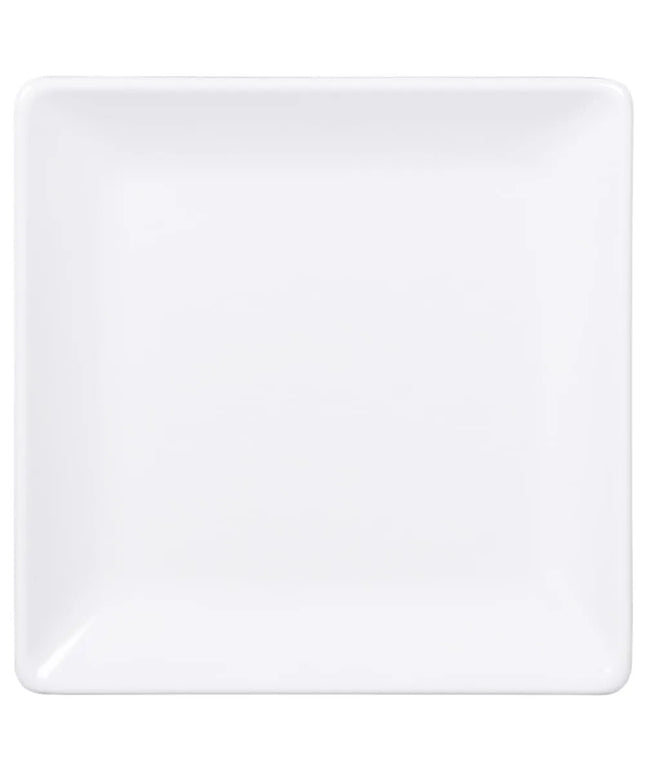 Đĩa Ăn Vuông Nhựa Melamine Elite Global Solutions 22.9cm, Màu Trắng (M99SQ-NW)