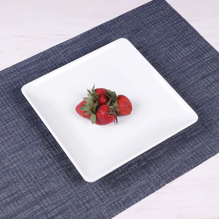 Đĩa Ăn Vuông Nhựa Melamine Elite Global Solutions 29.2cm, Màu Trắng (M1111SQ-NW)