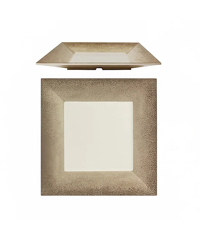 Đĩa Ăn Vuông Nhựa Melamine Thunder Group SD3216J 40.6 cm, Be