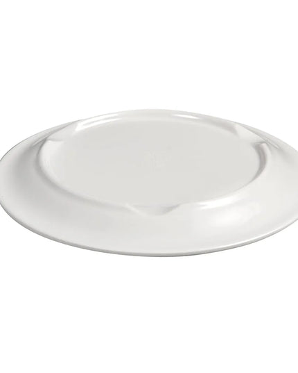 Đĩa Bánh Mì & Bơ Tròn American Metalcraft BLUP6 Nhựa Melamine 16.5 cm, Xanh Dương/Trắng