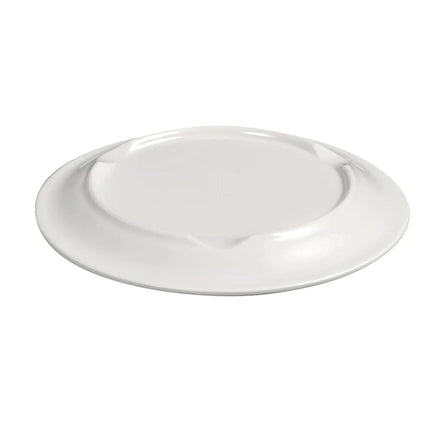 Đĩa Bánh Mì & Bơ Tròn American Metalcraft BLUP6 Nhựa Melamine 16.5 cm, Xanh Dương/Trắng