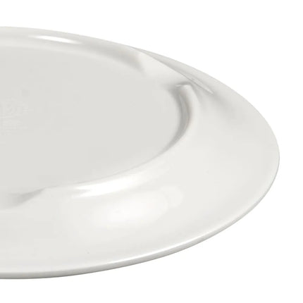 Đĩa Bánh Mì & Bơ Tròn American Metalcraft BLUP6 Nhựa Melamine 16.5 cm, Xanh Dương/Trắng