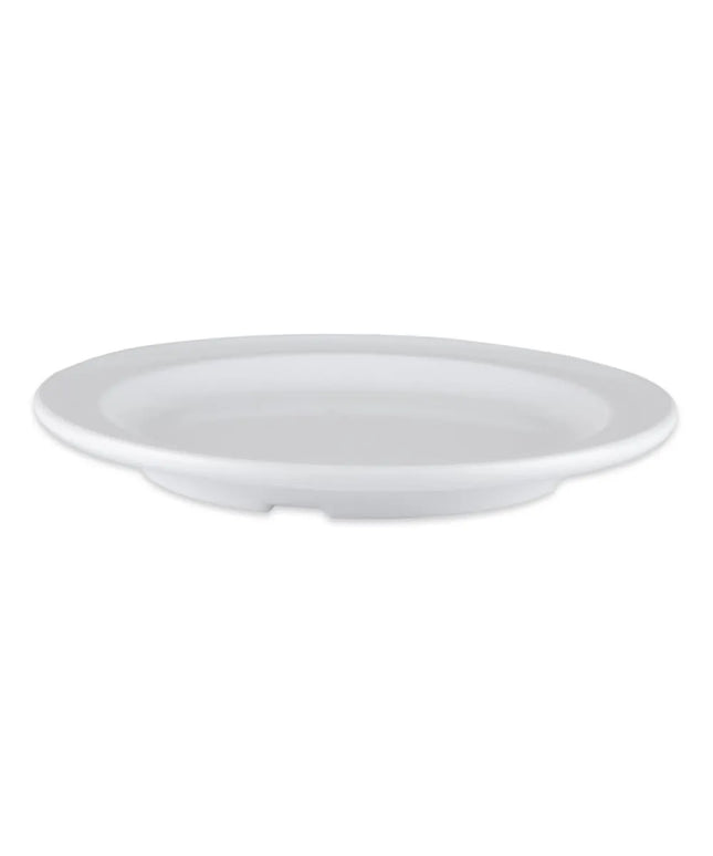 Đĩa Bánh Mì & Bơ Tròn GET Nhựa Melamine 14 cm, Màu Trắng (DP-505-W)