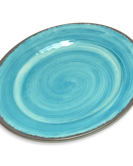 Đĩa Bánh Mì & Bơ Tròn Melamine Carlisle 5400715 17.8 cm, Xanh Aqua