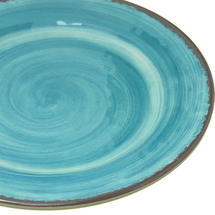 Đĩa Bánh Mì & Bơ Tròn Melamine Carlisle 5400715 17.8 cm, Xanh Aqua