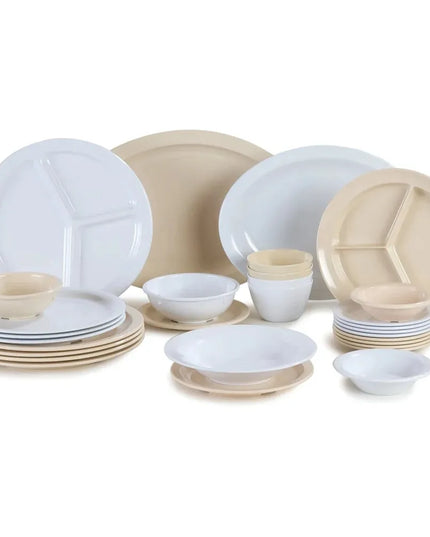 Đĩa Bánh Tròn Nhựa Melamine Carlisle 16.5 cm, Trắng (KL20402)