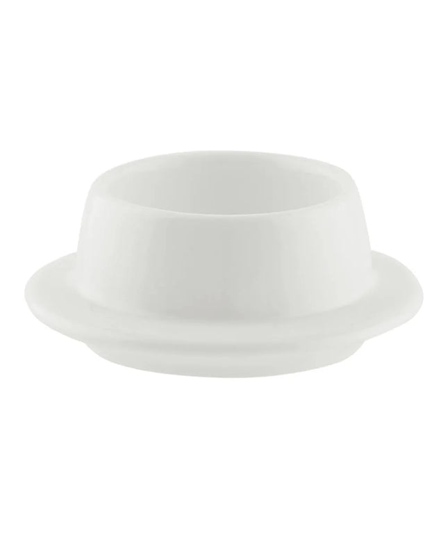 Đĩa Bơ Tròn Whittier 10 Strawberry Street WTR-2SAUDSH 9.5 cm - Sứ, Trắng