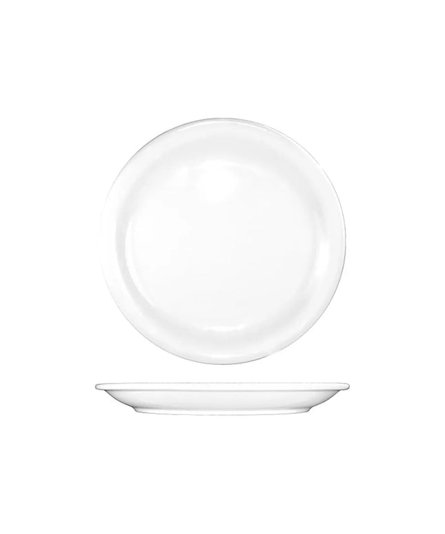 Đĩa Brighton™ Tròn ITI 14 cm - Sứ, European White (BR-5)