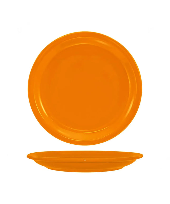 Đĩa Cancun™ Tròn ITI 26.7 cm - Gốm, Cam (CAN-16-O)