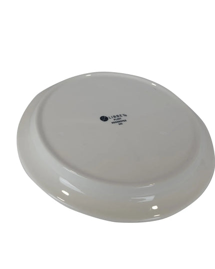 Đĩa Chia Ngăn Tròn Libbey 950093763 25.4cm, 3 Ngăn, Họa Tiết & Màu Thân Flint