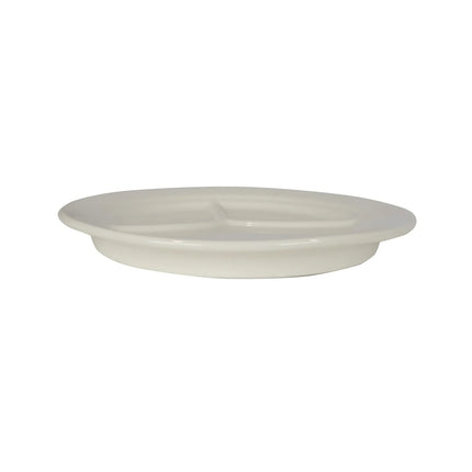Đĩa Chia Ngăn Tròn Libbey 950093763 25.4cm, 3 Ngăn, Họa Tiết & Màu Thân Flint