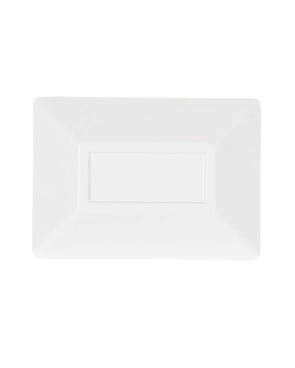Đĩa Chữ Nhật Cal-Mil 24201-57-15 Melamine 12.7 cm x 17.8 cm, Màu Trắng