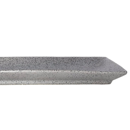 Đĩa Chữ Nhật Diamond Black Yanco DB-413 Sứ 30.5 x 13.3 cm Màu Đồng Đen
