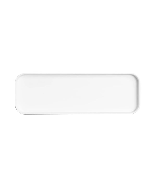 Đĩa Chữ Nhật Melamine Cal-Mil 22025-412-15 33 cm x 10.2 cm Màu Trắng