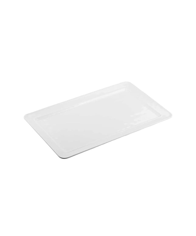 Đĩa Chữ Nhật Melamine Tablecraft 11774 53.3 cm x 33 cm Trắng Ridge Collection™