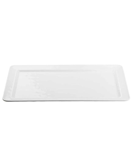 Đĩa Chữ Nhật Melamine Tablecraft 11774 53.3 cm x 33 cm Trắng Ridge Collection™