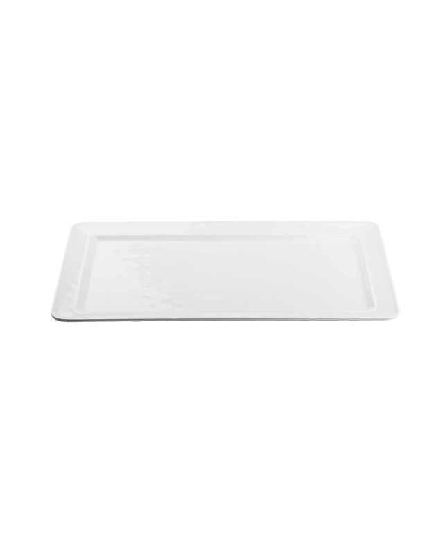 Đĩa Chữ Nhật Melamine Tablecraft 11774 53.3 cm x 33 cm Trắng Ridge Collection™