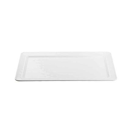 Đĩa Chữ Nhật Melamine Tablecraft 11774 53.3 cm x 33 cm Trắng Ridge Collection™