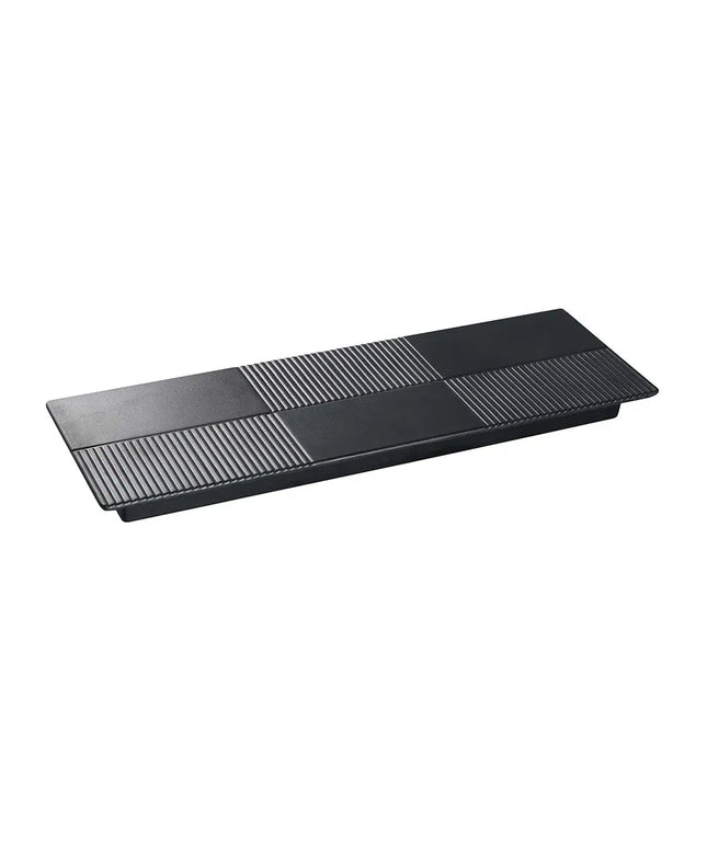 Đĩa Chữ Nhật Melamine Yanco BP-2013 33 x 10.8 cm - Đen