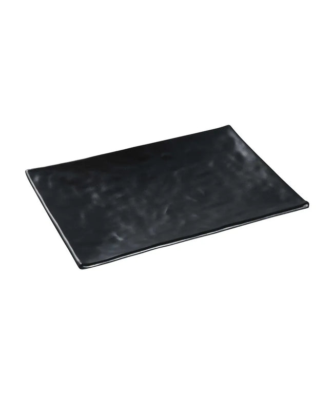 Đĩa Chữ Nhật Melamine Yanco BP-2016 40.6 x 26 cm - Đen