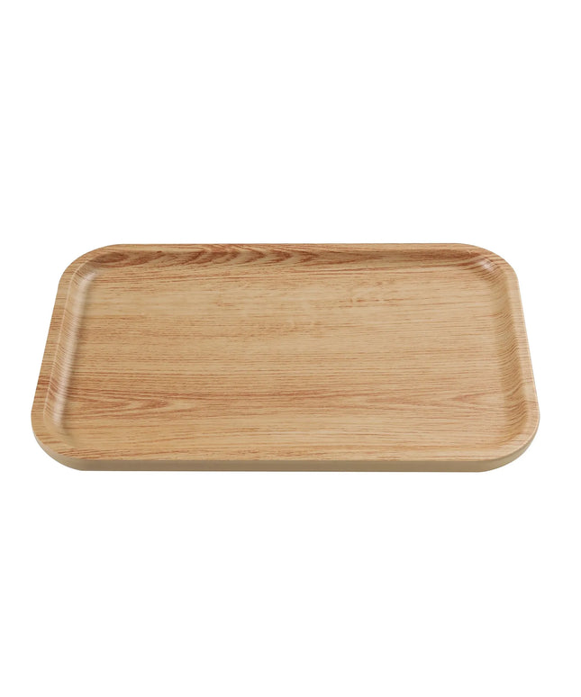 Đĩa Chữ Nhật Melamine Yanco WD-2209 24.8 x 14 cm - Golden Oak