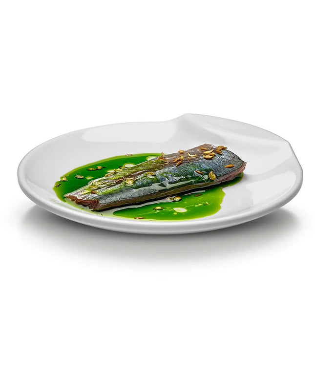 Đĩa Cocktail Tròn Melamine Rosseto MEL003 12.7 cm - Trắng