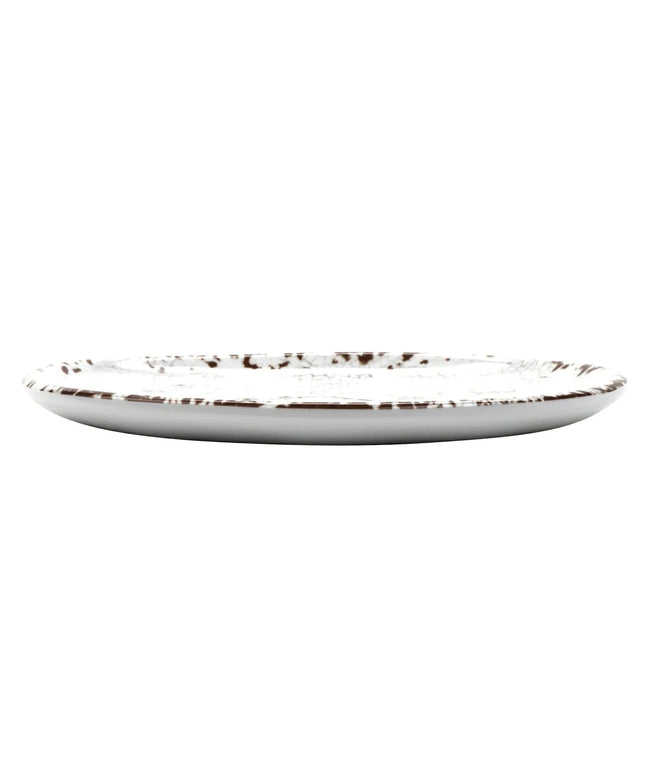 Đĩa Coupe Melamine Tròn GET 22.9cm, Màu French Mill (CS-9-FM)