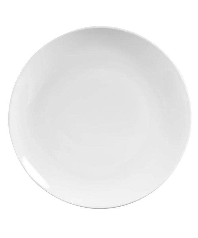 Đĩa Coupe Tròn Sứ Libbey 840-438C 26.7 cm, Màu Trắng Sáng, Porcelana