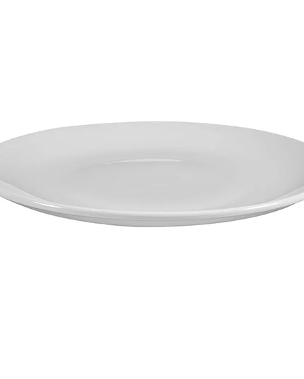 Đĩa Coupe Tròn Sứ Libbey 840-438C 26.7 cm, Màu Trắng Sáng, Porcelana