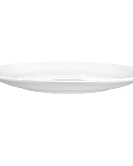 Đĩa Coupe Tròn Sứ Libbey 840-445C 31.1 cm, Màu Trắng Sáng, Porcelana