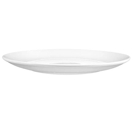 Đĩa Coupe Tròn Sứ Libbey 840-445C 31.1 cm, Màu Trắng Sáng, Porcelana