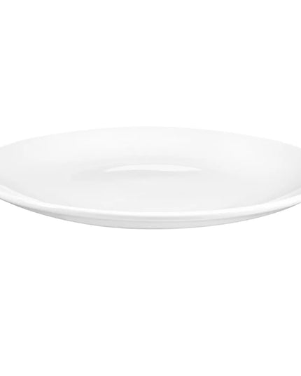 Đĩa Coupe Tròn Sứ Libbey 840-445C 31.1 cm, Màu Trắng Sáng, Porcelana