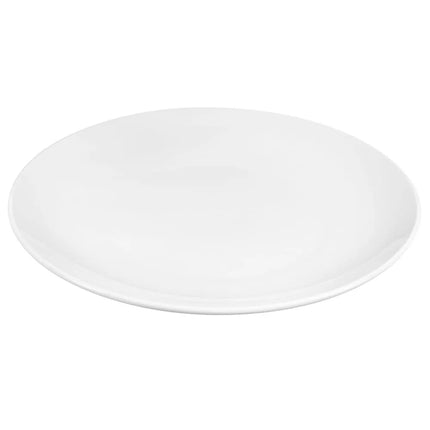 Đĩa Coupe Tròn Sứ Libbey 840-445C 31.1 cm, Màu Trắng Sáng, Porcelana
