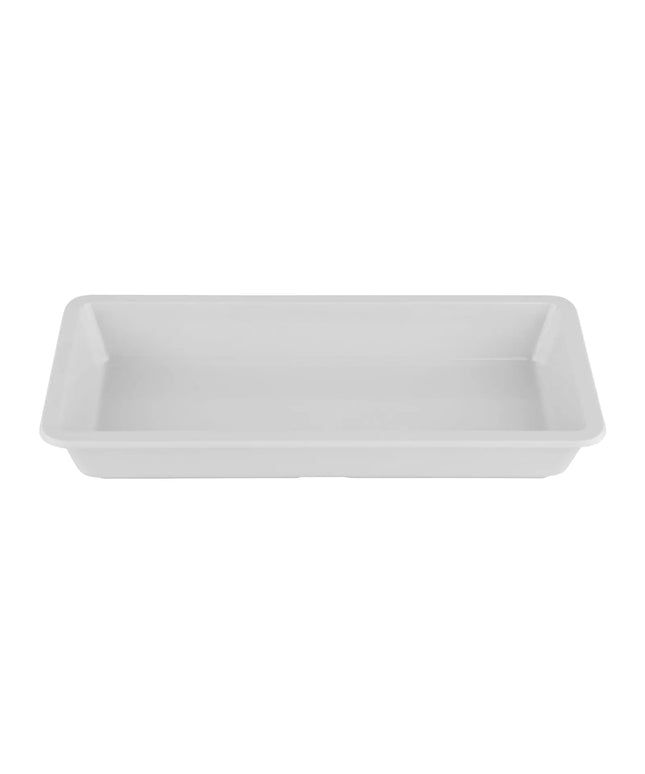 Đĩa Khai Vị Chữ Nhật GET Dòng Milano™ 23.5 cm x 12.1 cm - Nhựa Melamine, Trắng (ML-121-W)