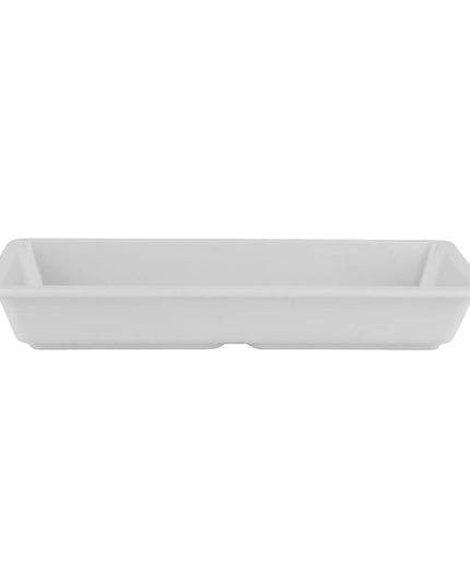 Đĩa Khai Vị Chữ Nhật GET Dòng Milano™ 23.5 cm x 12.1 cm - Nhựa Melamine, Trắng (ML-121-W)
