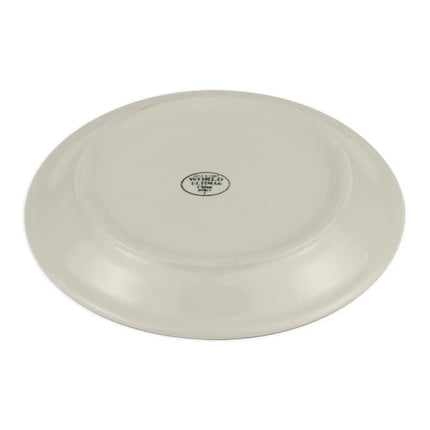 Đĩa Libbey DSD-7 18.4 cm Tròn Màu Cát Sa Mạc - Lốm Đốm, (2) Viền Nâu