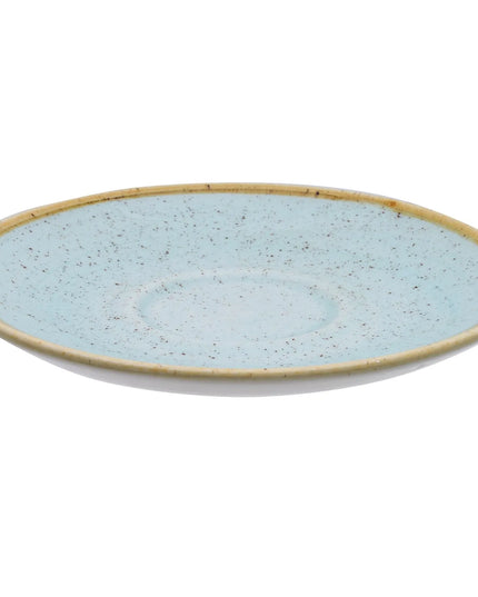 Đĩa Lót Cappuccino Tròn Churchill Stonecast 15.9 cm - Gốm Sứ, Màu Duck Egg Blue (SDESCSS1)