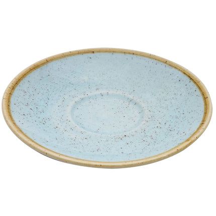 Đĩa Lót Cappuccino Tròn Churchill Stonecast 15.9 cm - Gốm Sứ, Màu Duck Egg Blue (SDESCSS1)