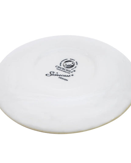 Đĩa Lót Cappuccino Tròn Churchill Stonecast 15.9 cm - Gốm Sứ, Màu Duck Egg Blue (SDESCSS1)