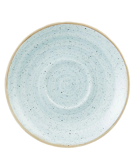 Đĩa Lót Cappuccino Tròn Churchill Stonecast 15.9 cm - Gốm Sứ, Màu Duck Egg Blue (SDESCSS1)