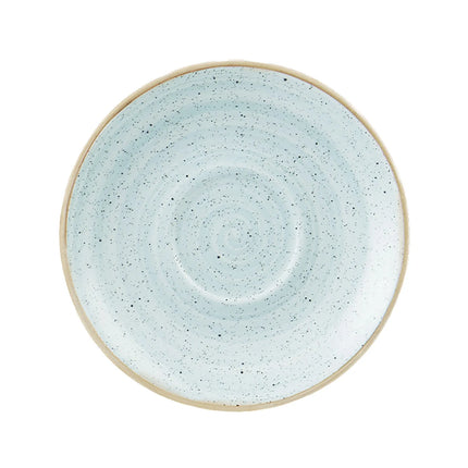Đĩa Lót Cappuccino Tròn Churchill Stonecast 15.9 cm - Gốm Sứ, Màu Duck Egg Blue (SDESCSS1)