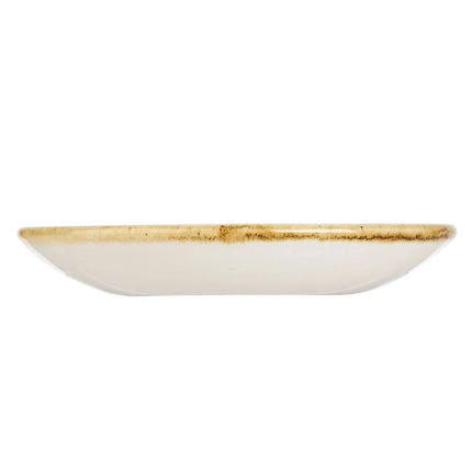 Đĩa Lót Espresso Tròn Churchill Stonecast 11.4cm - Gốm, Trắng Barley (SWHSESS1)