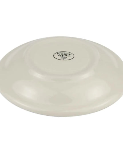 Đĩa Lót Ly Tròn Libbey DSD-2 Desert Sand 15.2 cm - Vân Chấm, 2 Viền Nâu
