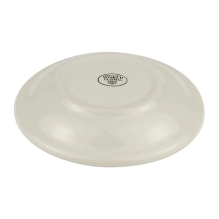 Đĩa Lót Ly Tròn Libbey DSD-2 Desert Sand 15.2 cm - Vân Chấm, 2 Viền Nâu