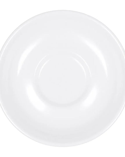 Đĩa Lót Tách Cà Phê Tròn Nhựa Melamine Elite Global Solutions 14.3cm, Màu Trắng (DS-W)