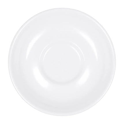 Đĩa Lót Tách Cà Phê Tròn Nhựa Melamine Elite Global Solutions 14.3cm, Màu Trắng (DS-W)