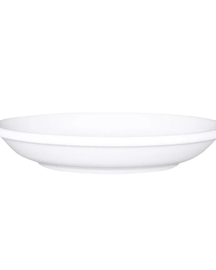 Đĩa Lót Tách Cà Phê Tròn Nhựa Melamine Elite Global Solutions 14.3cm, Màu Trắng (DS-W)